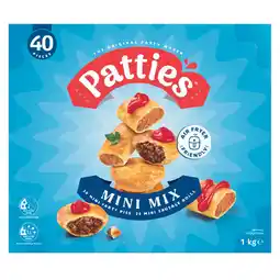 Woolworths Pattie’s Party Pack Mini Pies & Sausage Rolls Range was – From the Freezer offer