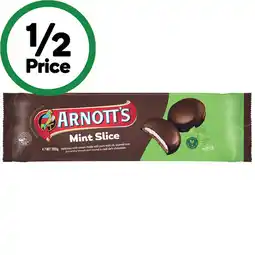 Woolworths Arnott’s Chocolate Coated Biscuits offer
