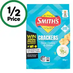 Woolworths Smith’s Crackers offer