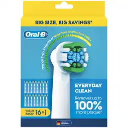 Woolworths Oral-B Everyday Clean Electric Toothbrush Replacement Heads offer