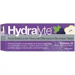 Woolworths Hydralyte Effervescent Electrolyte Tablets offer