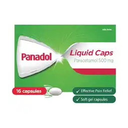 Woolworths Panadol Liquid Capsules With Paracetamol 500mg offer
