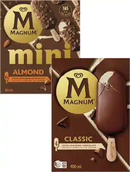 Coles Streets Magnum Sticks-6 Pack 360mL-400mL offer