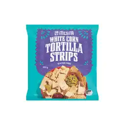 Woolworths La Mesita White Corn Tortilla Strips offer