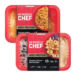 Woolworths My Muscle Chef Ready Meals – Excludes Pro & Nutrient Rich – From the Fridge offer