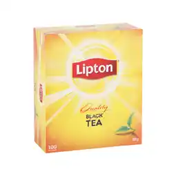 Woolworths Lipton Quality Black or English Breakfast Tea Bags Pk 100 offer