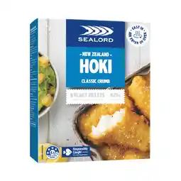 Woolworths Sealord Hoki Fish Fillets offer