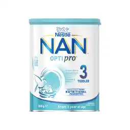 Woolworths Nestlé NAN OPTIPRO Stage 3 Toddler Milk Drink offer