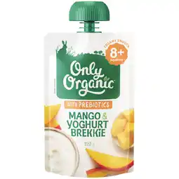 Woolworths Only Organic Baby Food Pouch offer