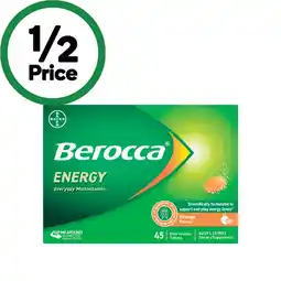 Woolworths Berocca Energy Everyday Multivitamin Effervescent Tablets offer