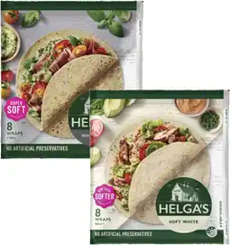 Coles Helga's Wraps-508g offer