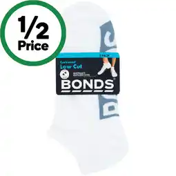Woolworths Bonds Men’s Cushioned Low Cut Socks Assorted offer