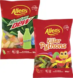Coles Allen's Lollies-200g offer