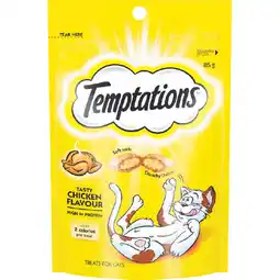 Woolworths Temptations Cat Treats offer