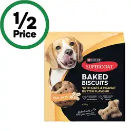 Woolworths Supercoat Biscuits Dog Treats offer