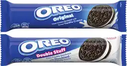 Coles Oreo Creme Cookies-140g offer