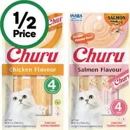 Woolworths Churu Puree Cat Treats offer