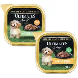 Woolworths Ultimates Indulge Wet Dog Food offer