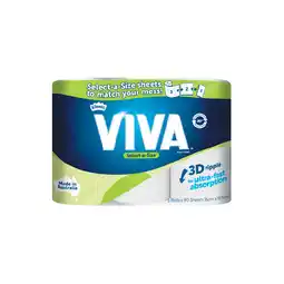 Woolworths Viva Select-A-Size Paper Towel offer
