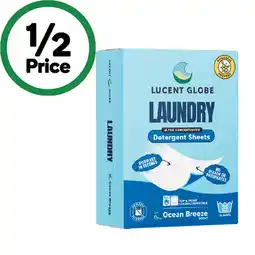 Woolworths Lucent Globe Laundry Sheets offer
