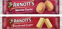 Coles Arnott's Creams Biscuits-250g offer