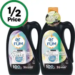 Woolworths ar FÜM Laundry Liquid offer