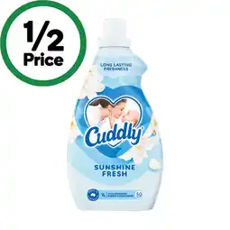 Woolworths Cuddly Ultra Fabric Softener offer
