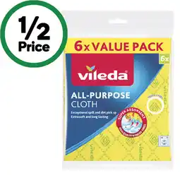 Woolworths Vileda All-Purpose Cloth offer