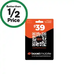 Woolworths Boost $39 Starter Pack‡ offer