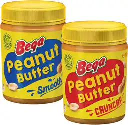 Coles Bega Smooth or Crunchy Peanut Butter 470g offer