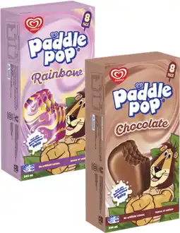 Coles Streets Paddle Pop Sticks 544mL offer