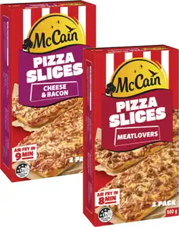 Coles McCain Pizza Slices 600g offer