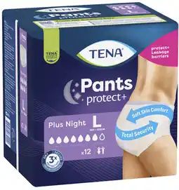 Coles Tena Plus Night Continence Pants Size L offer