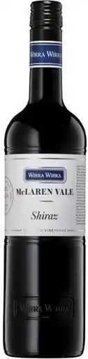 Coles Wirra Wirra McLaren Vale Vineyards Shiraz offer