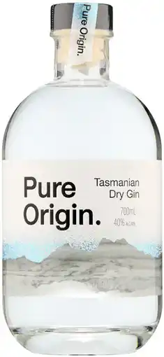 Coles Pure Origin Tasmanian Gin offer