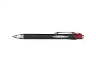 Officeworks Uniball Uni Jetstream Medium Retractable Rollerball Pen Red offer