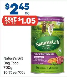 Foodland Nature's Gift Dog Food offer