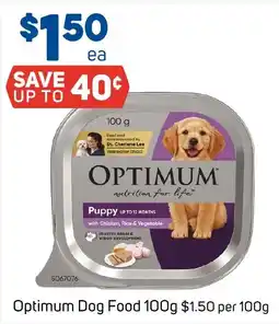 Foodland Optimum Dog Food offer