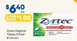 Foodland Zyrtec Hayfever Tablets offer