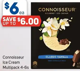 Foodland Connoisseur Ice Cream Multipack offer