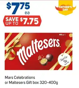 Foodland Mars Celebrations or Maltesers Gift box offer