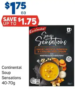 Foodland Continental Soup Sensations offer