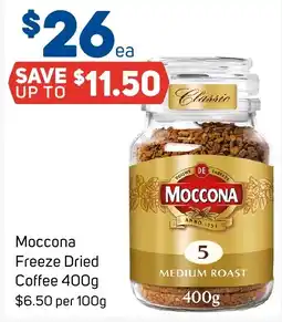 Foodland Moccona Freeze Dried Coffee offer