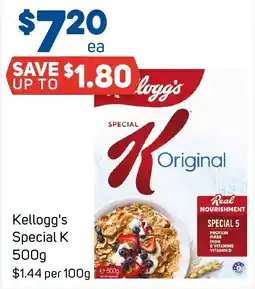 Foodland Kellogg's Special K offer