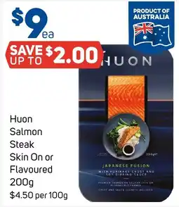 Foodland Huon Salmon Steak offer