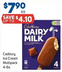 Foodland Cadbury Ice Cream Multipack offer