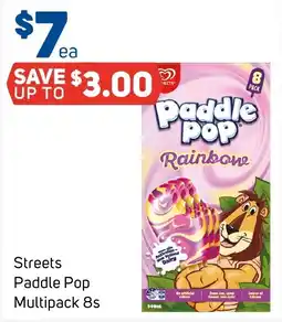 Foodland Paddle Pop Rainbow offer
