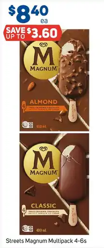Foodland Streets Magnum Multipack offer