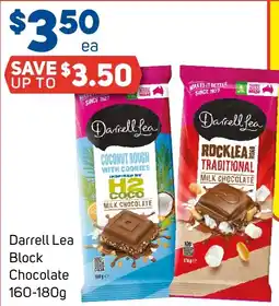 Foodland Darrell Lea Block Chocolate offer