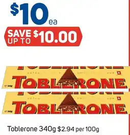 Foodland Toblerone offer